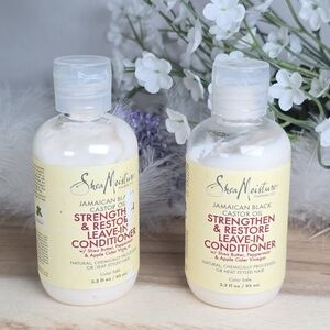 Shea Moisture Jamaican Black Castor Oil Leave In Conditioner Strength & Restore